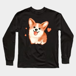 Corgi Cute Long Sleeve T-Shirt